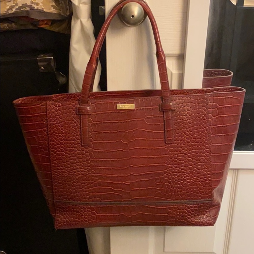 Kate Spade Large Riverside Street Leather Tote